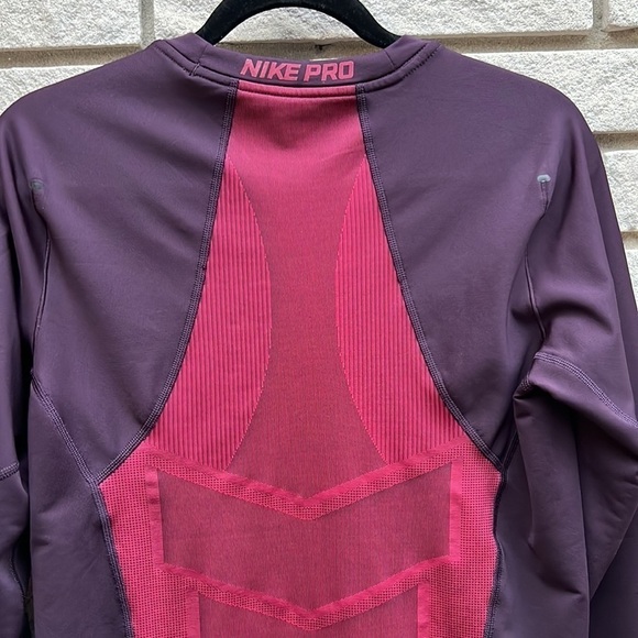Nike PRO Hyperwarm Long Sleeve Shirt S - Picture 7 of 8
